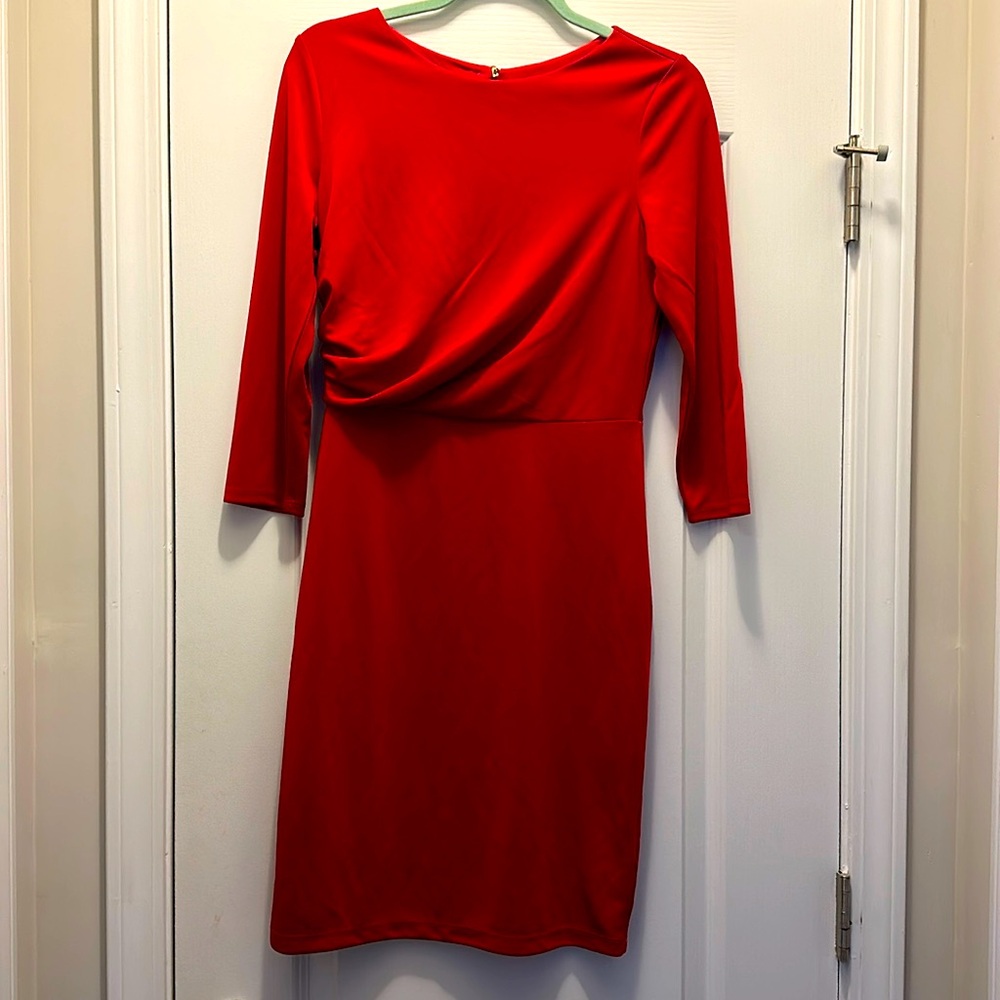 Red limited dress size small